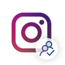 Instagram - Подписчики Частично русские (Гарантия 60 дней)